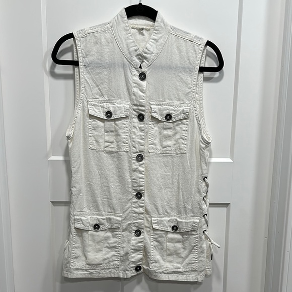 Button Down Utility Top - Size Small - Picture 1 of 11